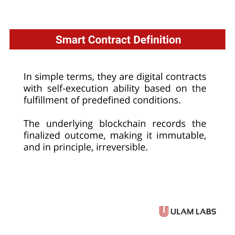 Smart Contract Definition