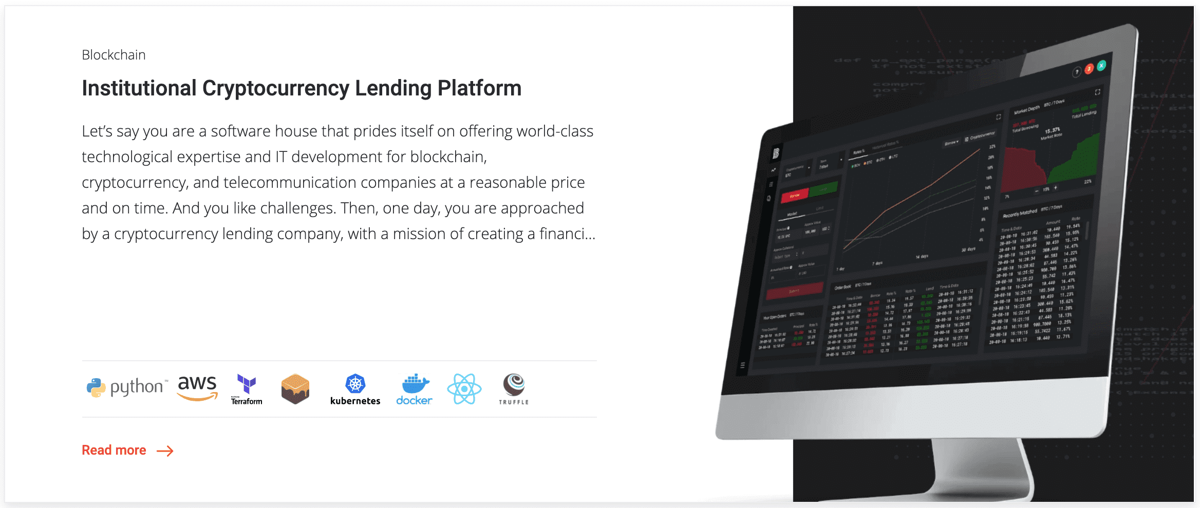 cryptocurrency development services ulam labs
