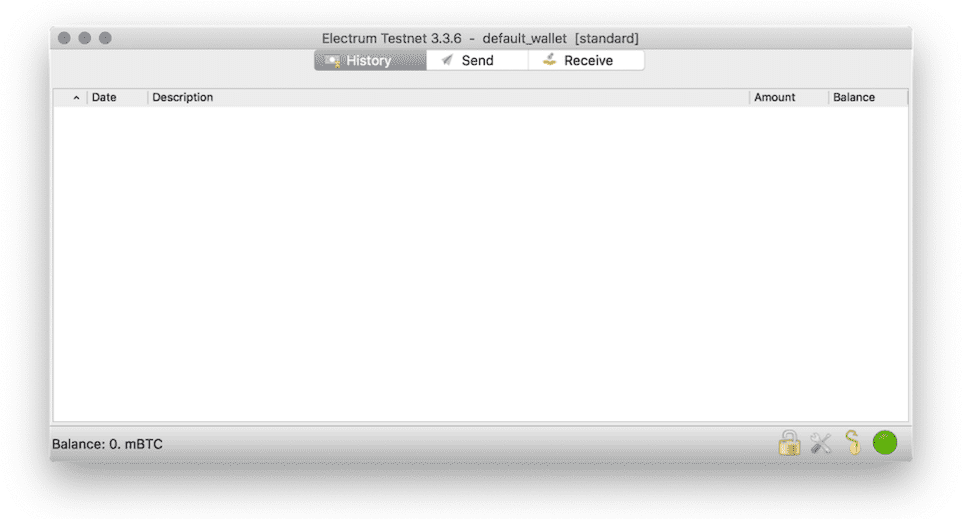 Electrum testnet 