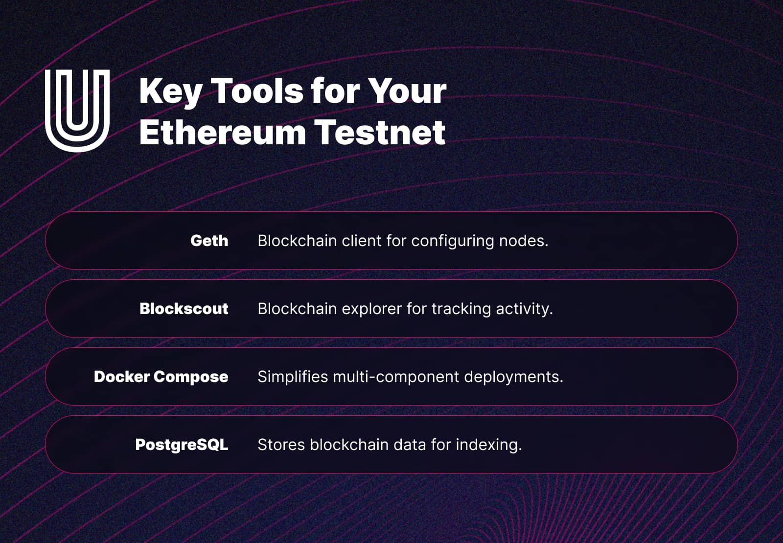 Key Tools for Your Ethereum Testnet