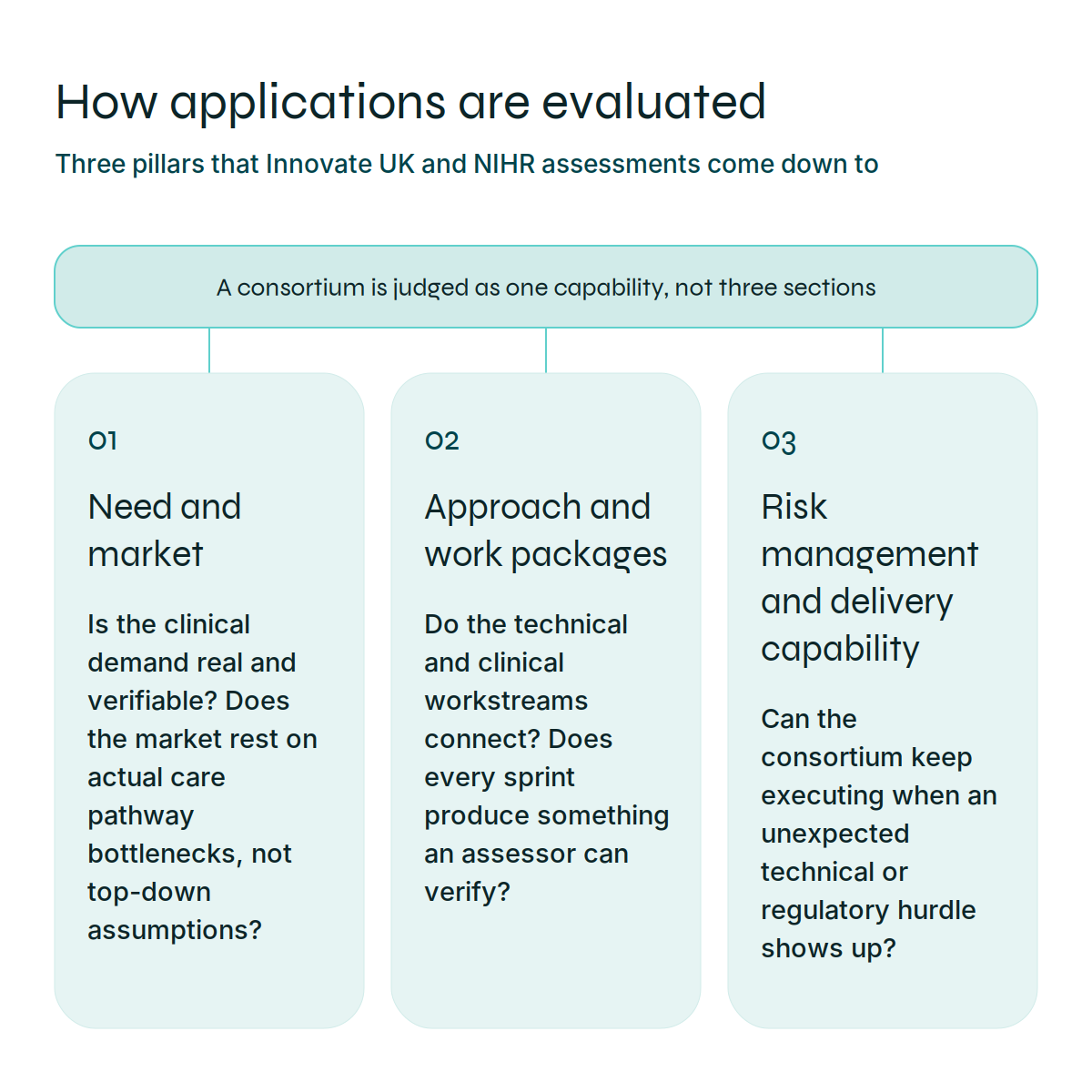 Assessment pillars