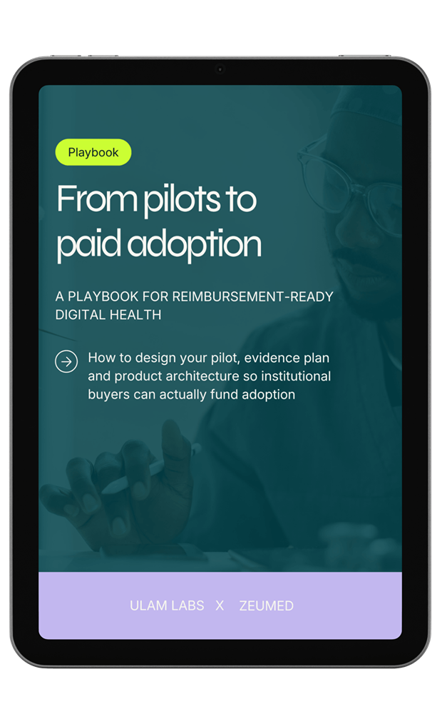 From Pilots to Paid Adoption — playbook cover